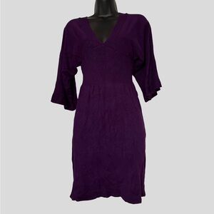 Derek Heart Purple Knit Top